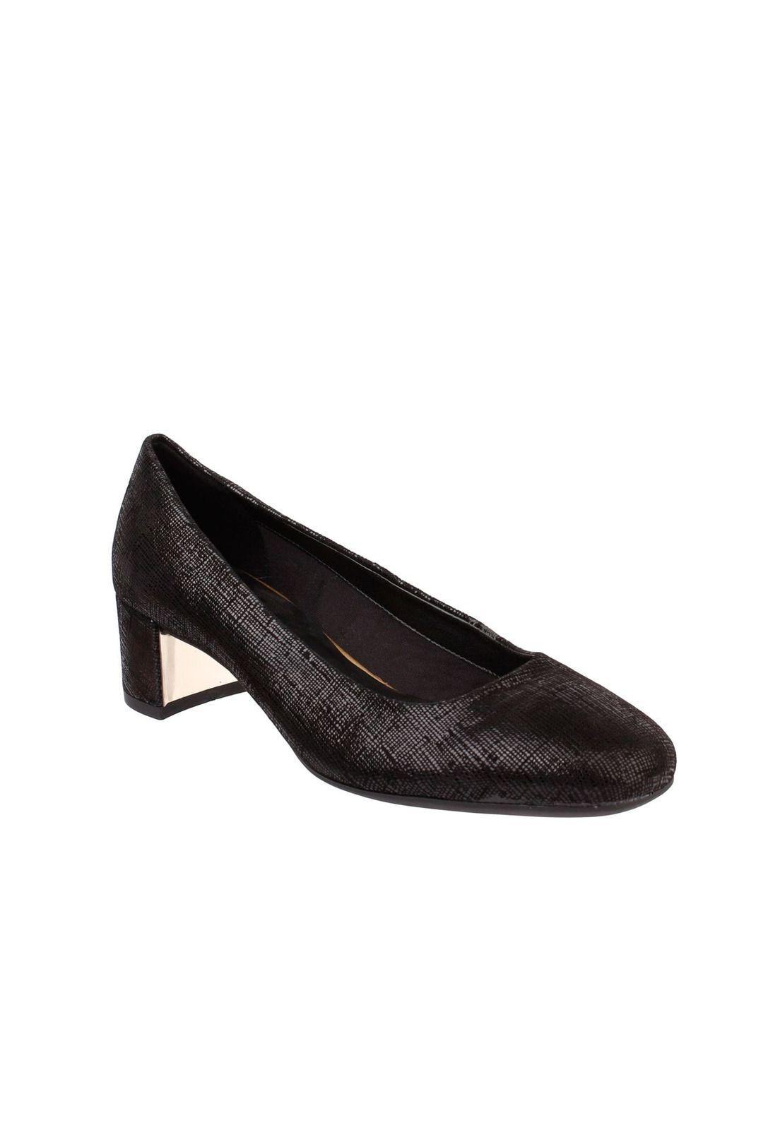 Zapato Cuero Pump Up Negro-0