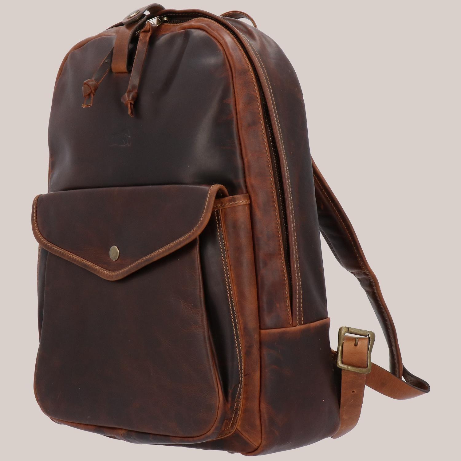 Mochila Cuero Btc FalkirkCafé-1