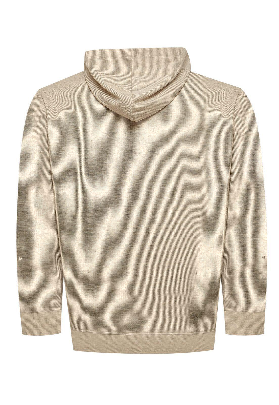 Polerón Algodón Orgánico Hombre Parma Gris-1