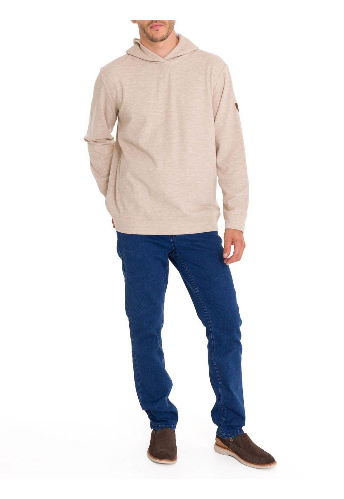Polerón Algodón Orgánico Hombre Parma Gris-8
