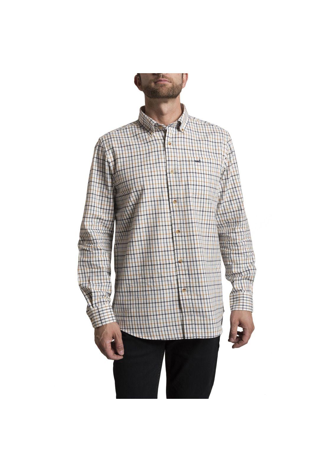 Camisa Viyella But Rockford Crema-0