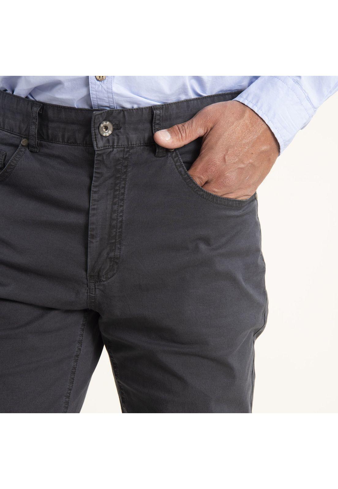 Pantalón Hombre Five Grafito-3