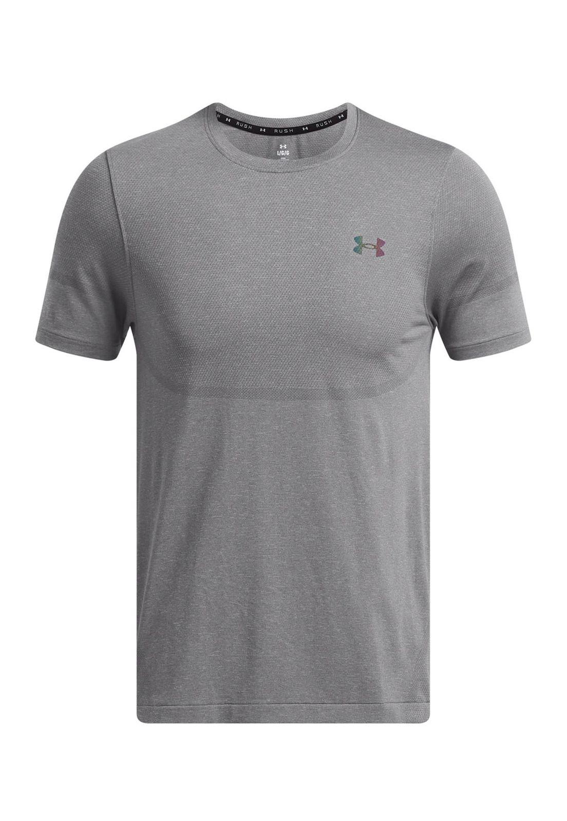 Polera manga corta Vanish hombre Gris-0