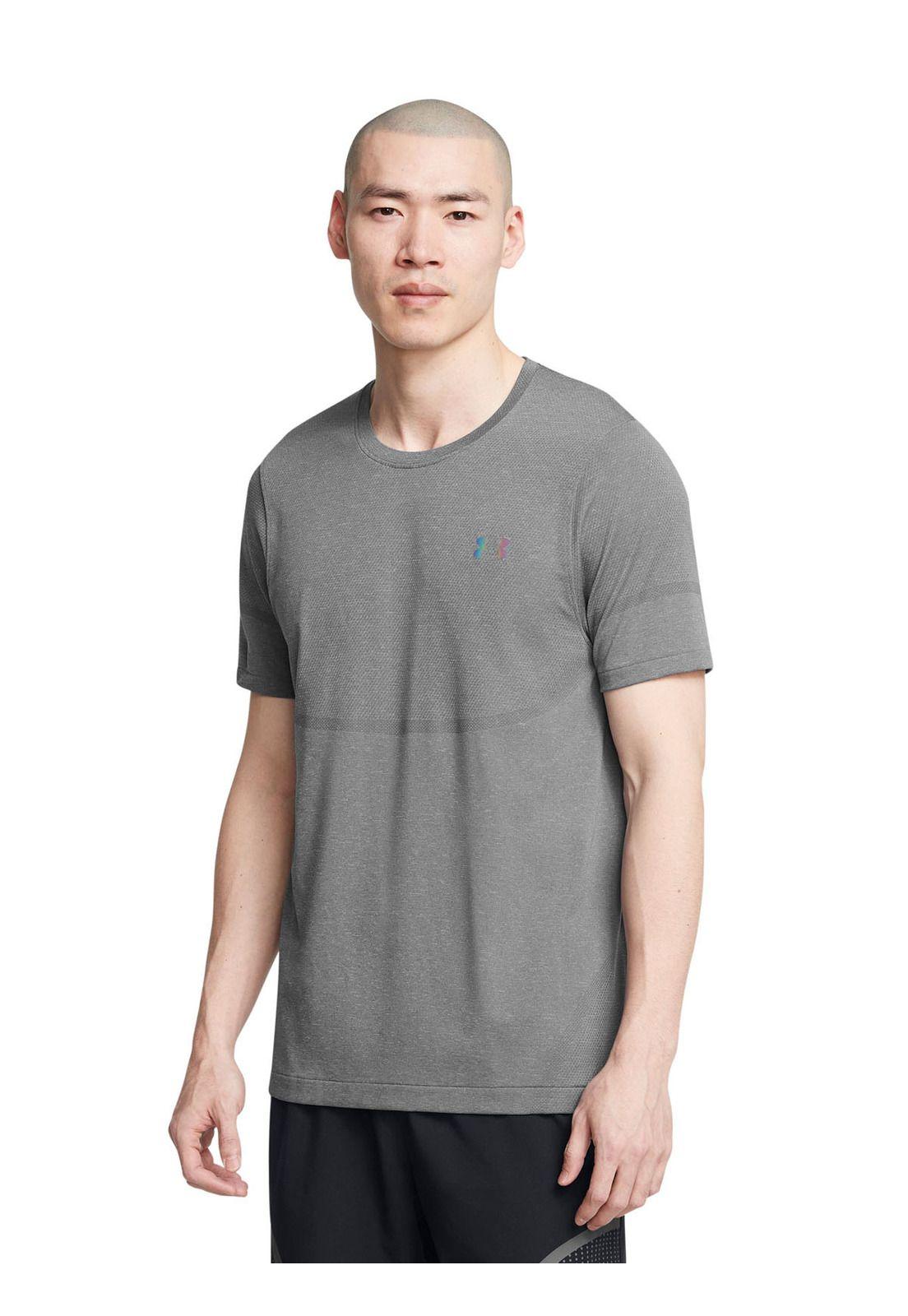 Polera manga corta Vanish hombre Gris-3