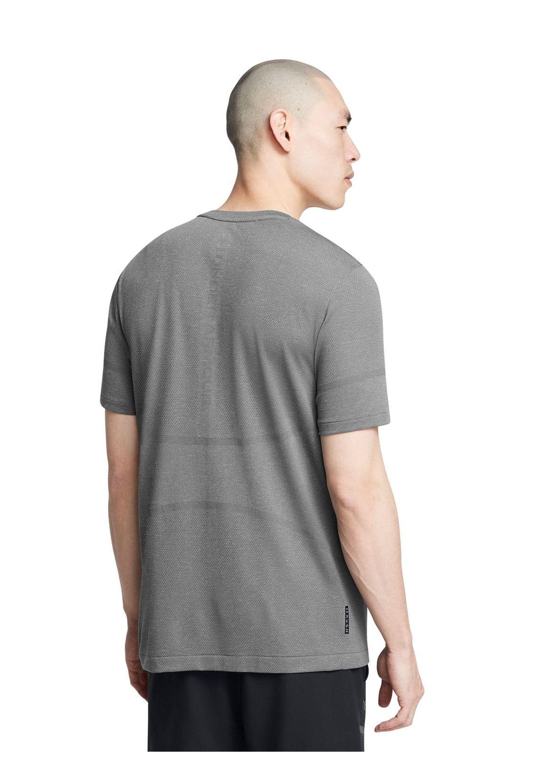 Polera manga corta Vanish hombre Gris-4