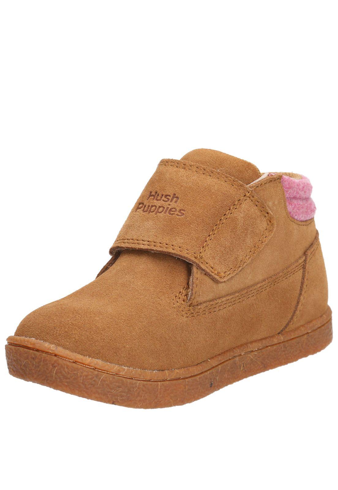 Botín Cuero Niña Brunos Vl Café-4