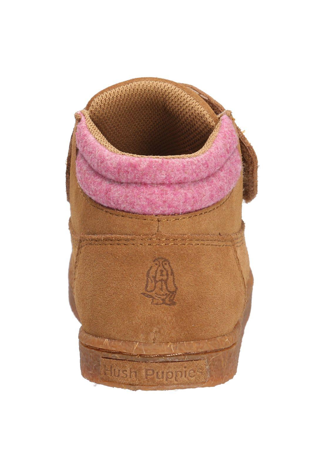 Botín Cuero Niña Brunos Vl Café-6