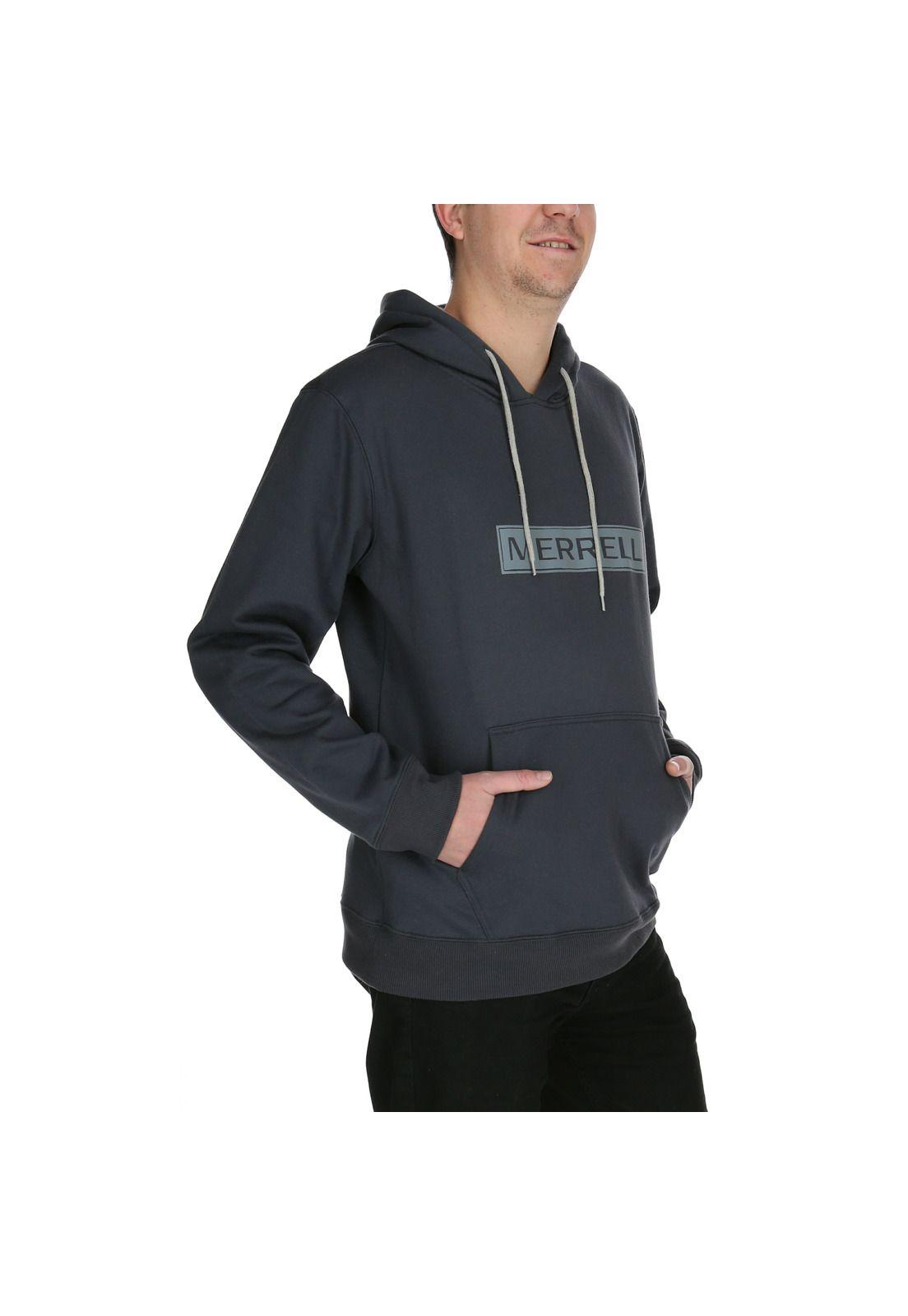 Polerón Hombre Big Hoodie Gris-3