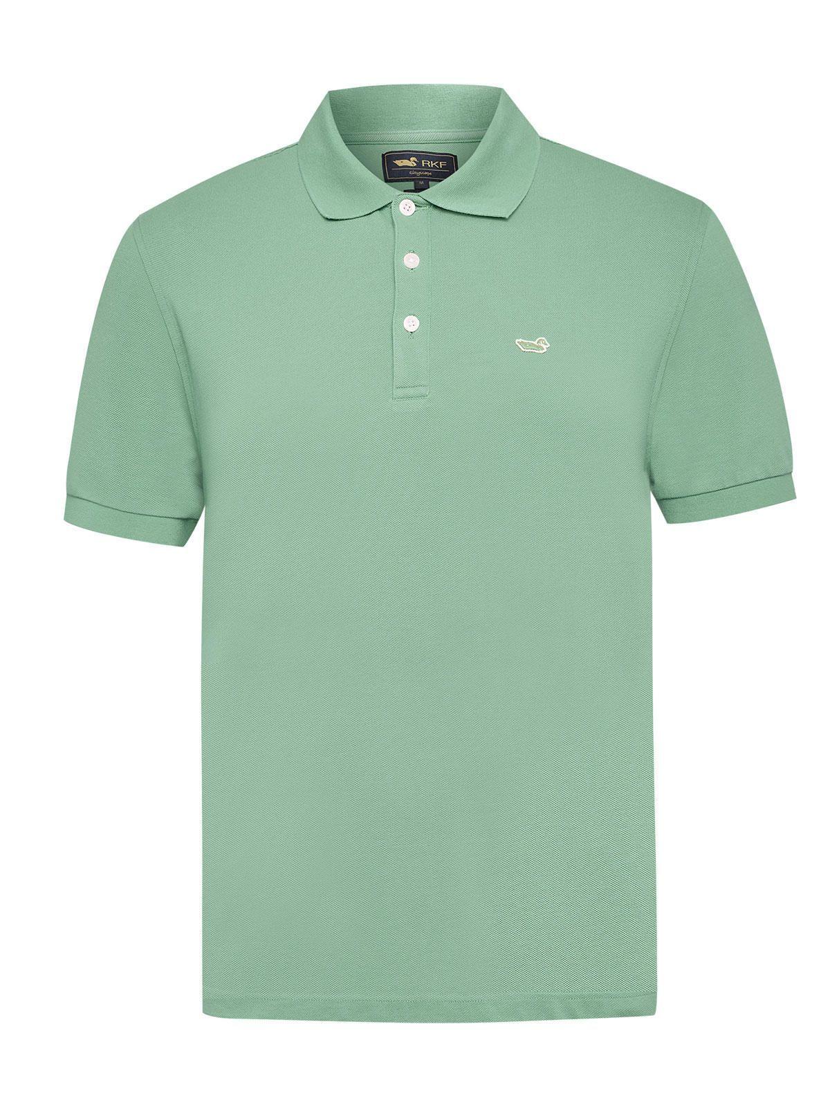 Polera Algodón Hombre Treviso Verde-0