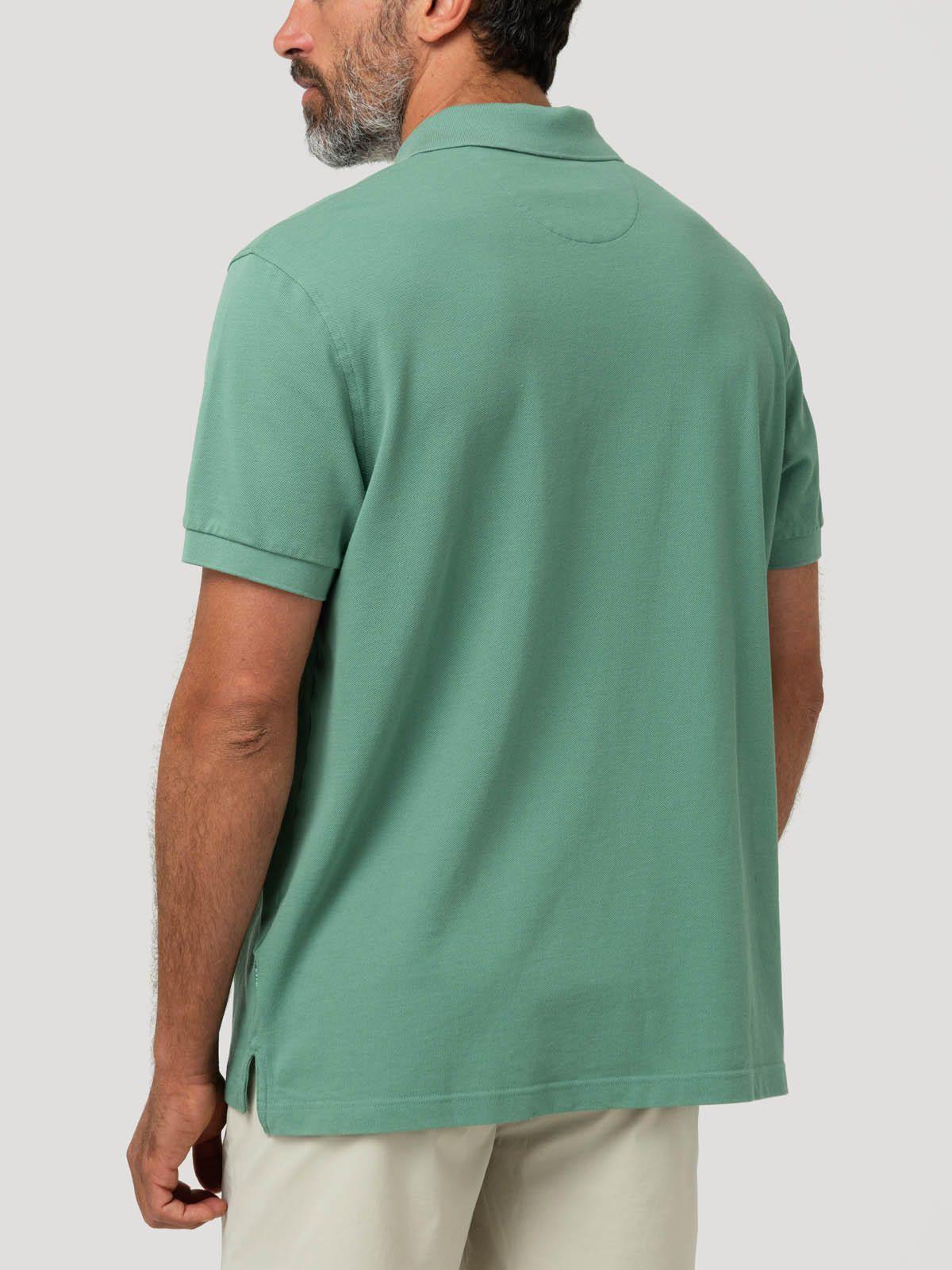 Polera Algodón Hombre Treviso Verde-5