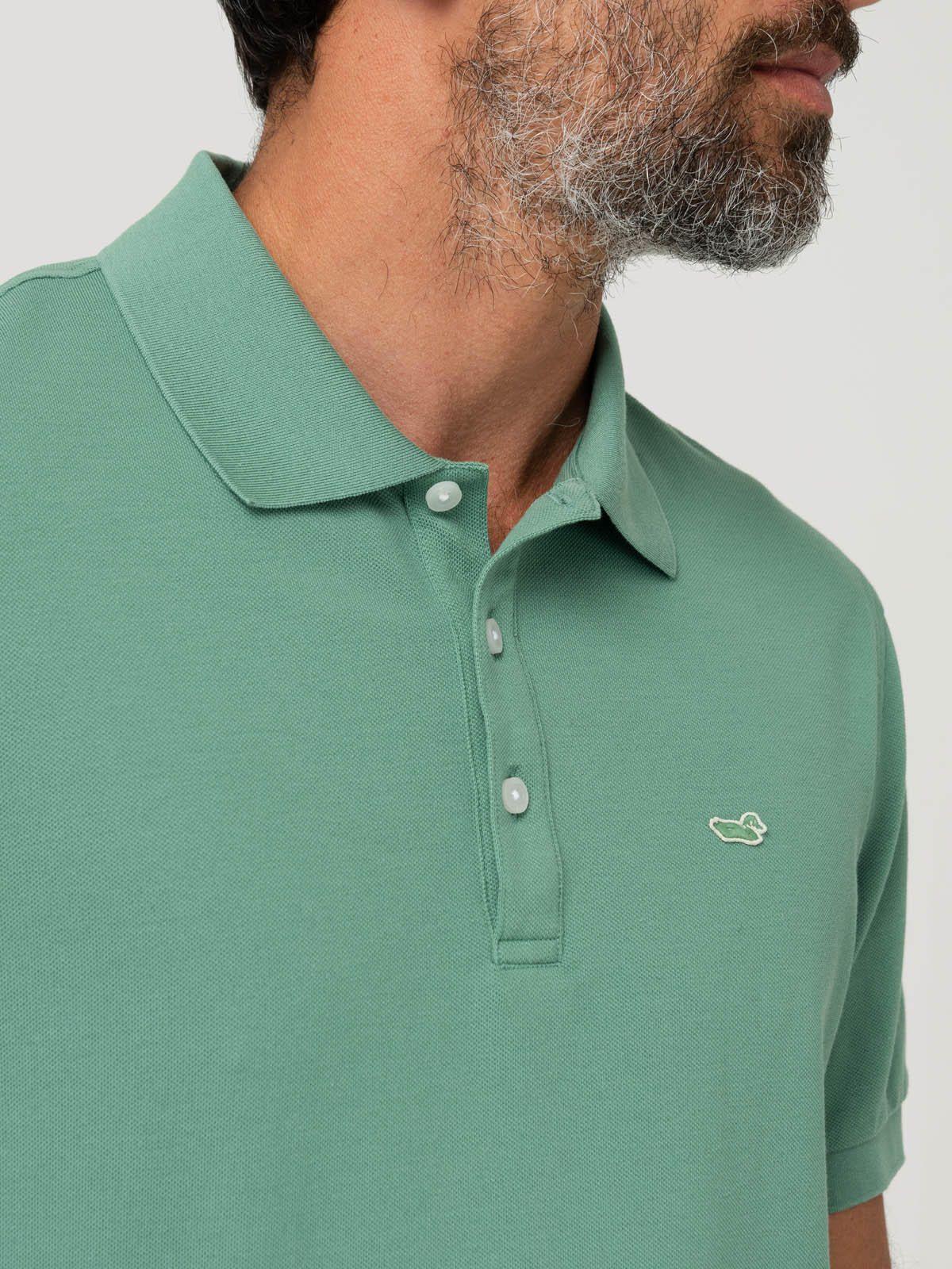 Polera Algodón Hombre Treviso Verde-6