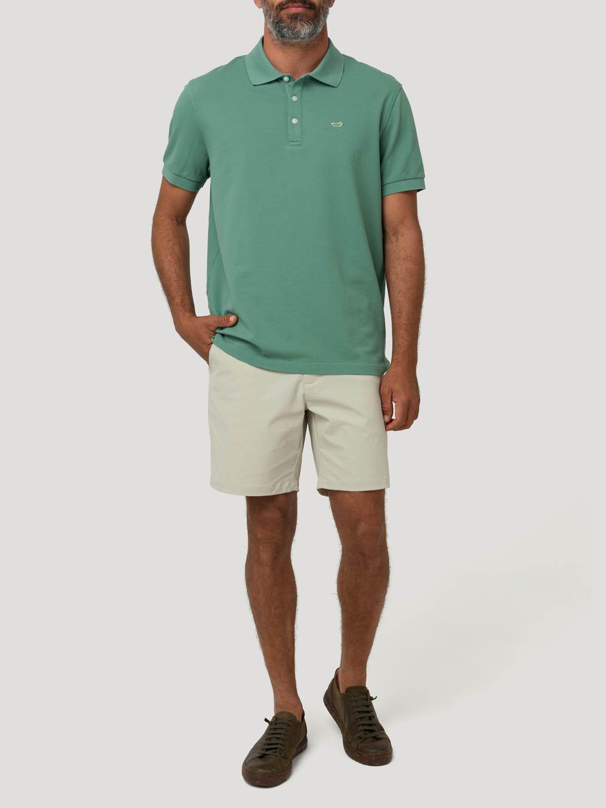 Polera Algodón Hombre Treviso Verde-7