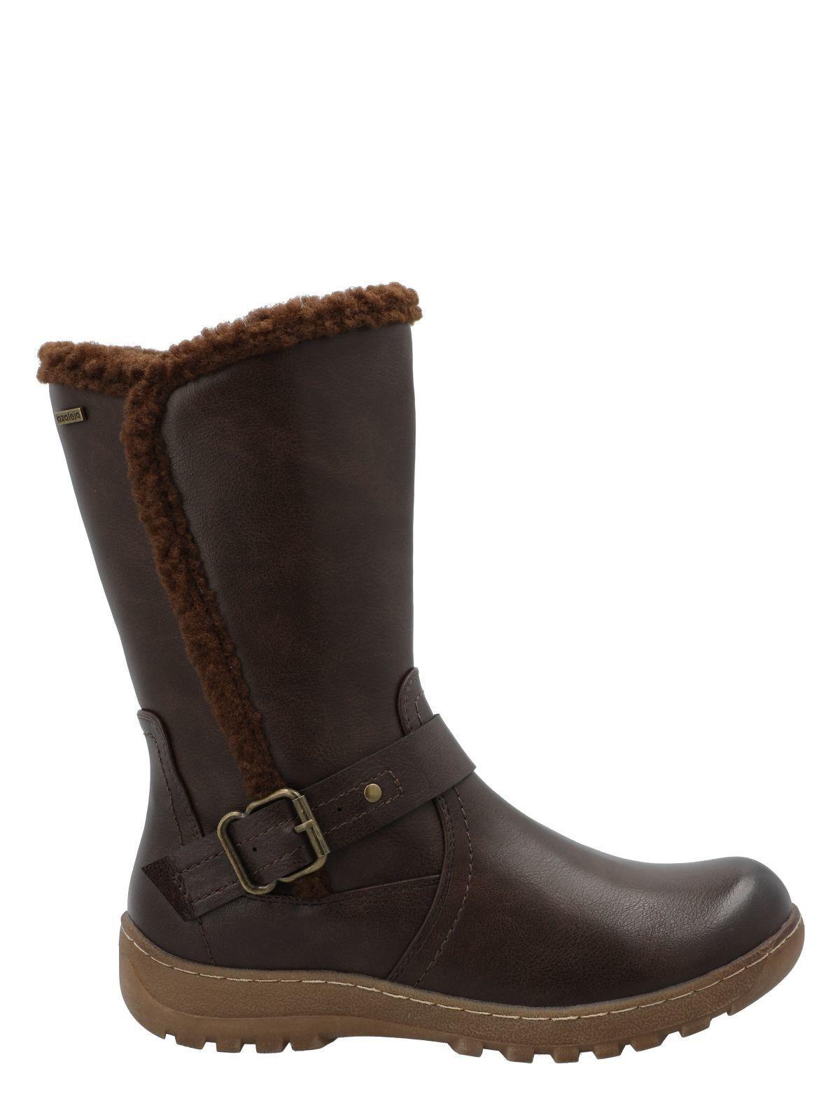 Botín Mujer Leire Café-2