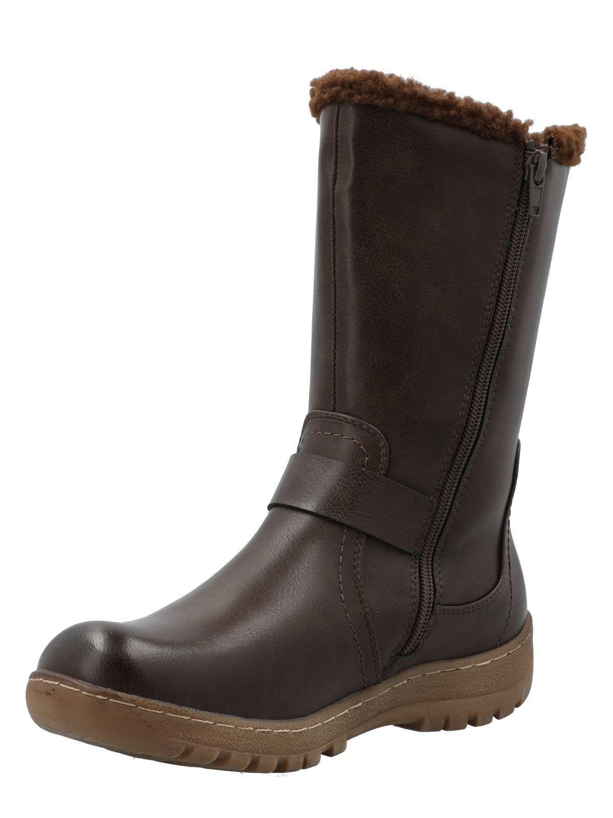 Botín Mujer Leire Café-4