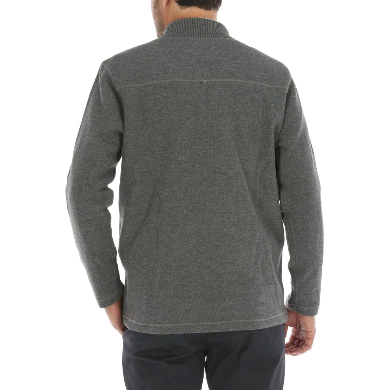 Poleron Hombre Algodón Halfstitch Perla-1