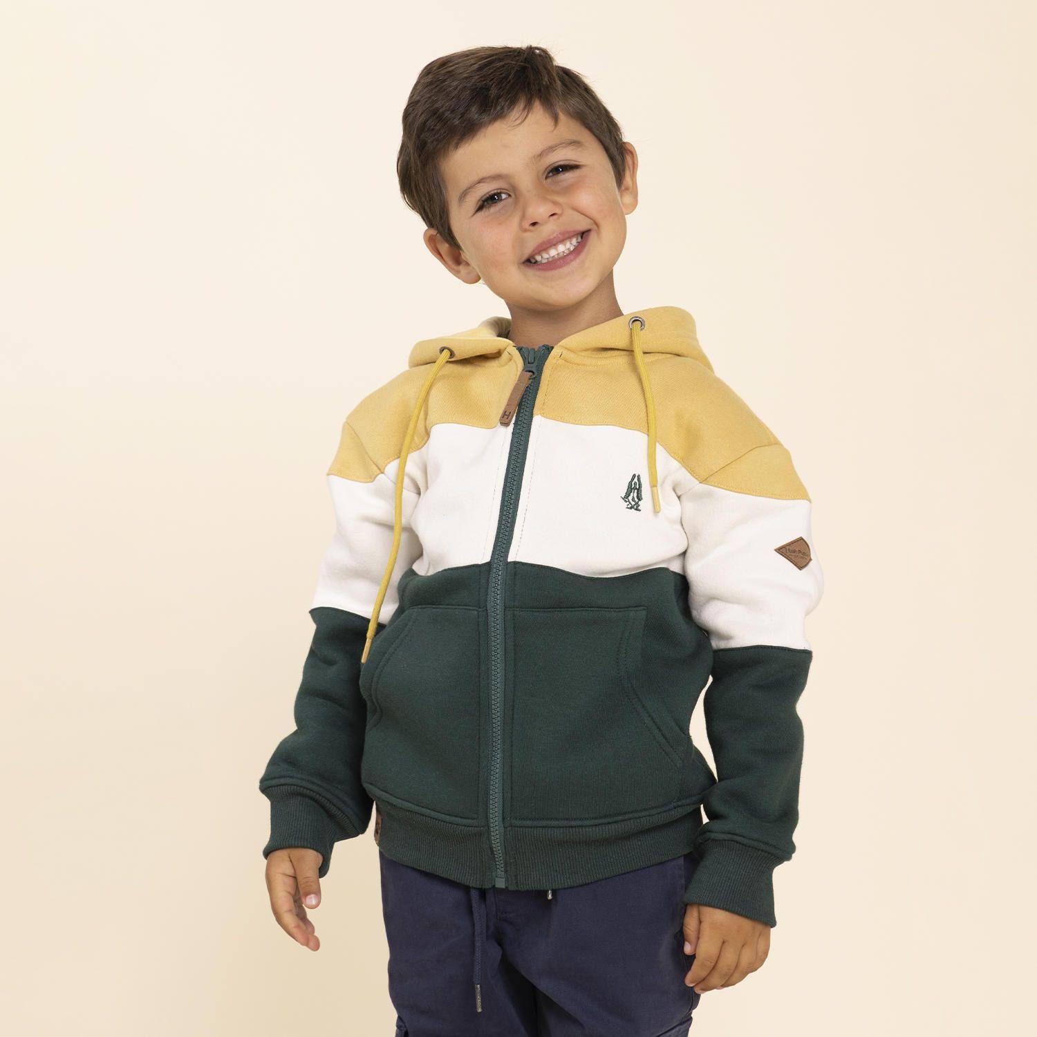 Polerón Niño Cooper Verde Oscuro-4