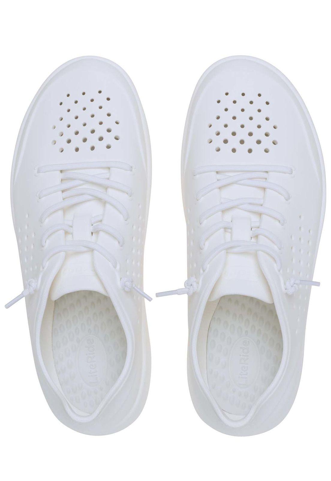 Zapatilla Crocs Hombre Inmotion Blanca-4