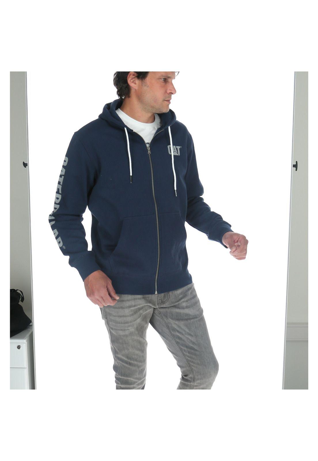 Polerón Hombre Foundation Dm Crewneck Azul-3