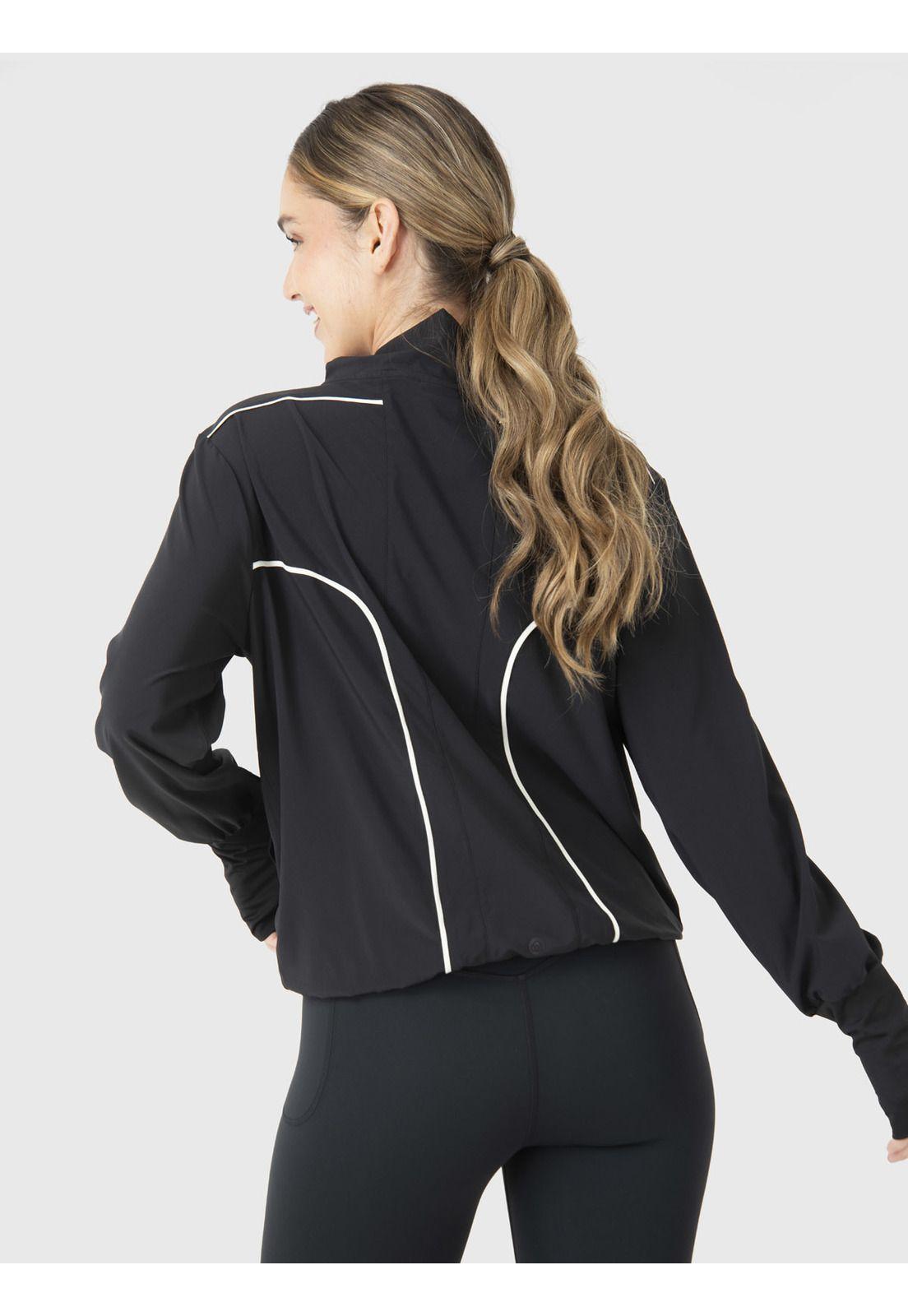 Cortaviento Mujer Wind Jacket Negro-3