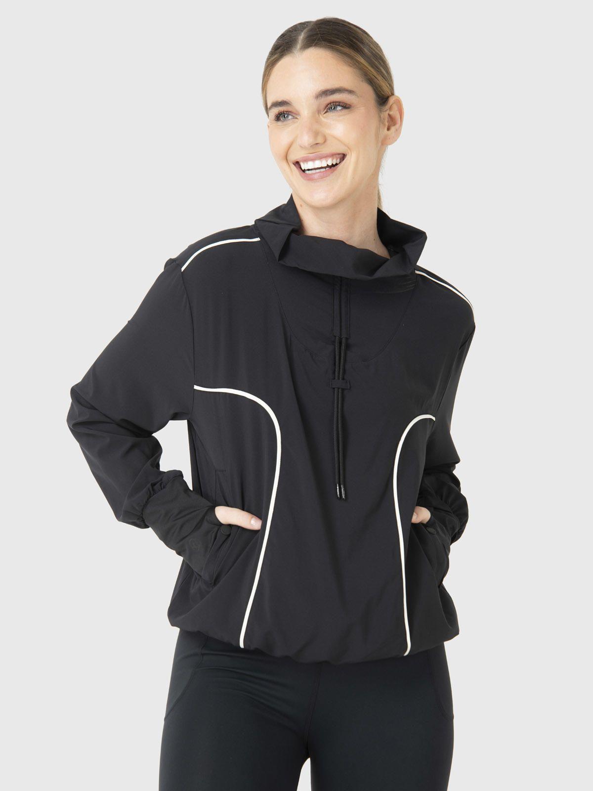 Cortaviento Mujer Wind Jacket Negro-0