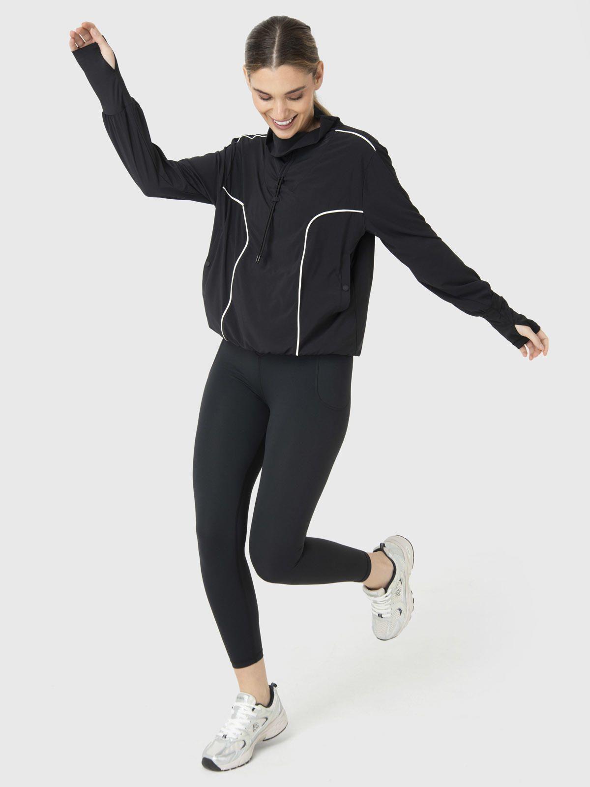 Cortaviento Mujer Wind Jacket Negro-1