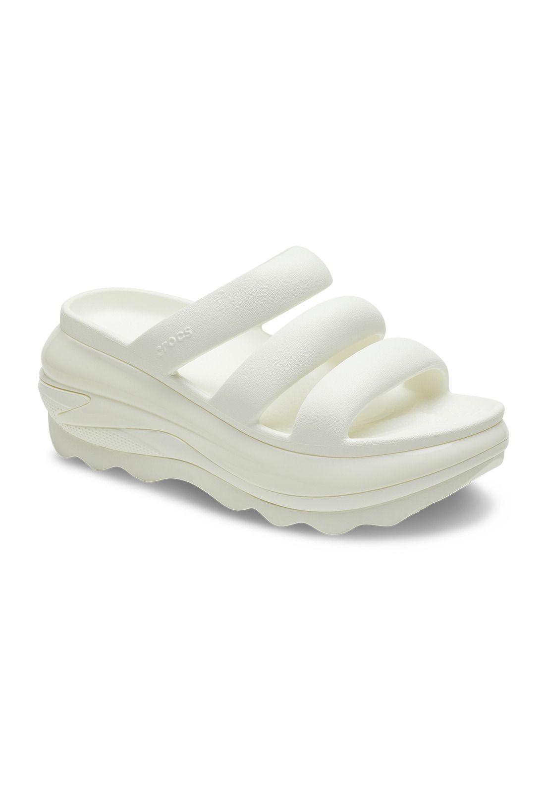Sandalia Crocs Mujer Megacrush Tr Strap Blanco-6