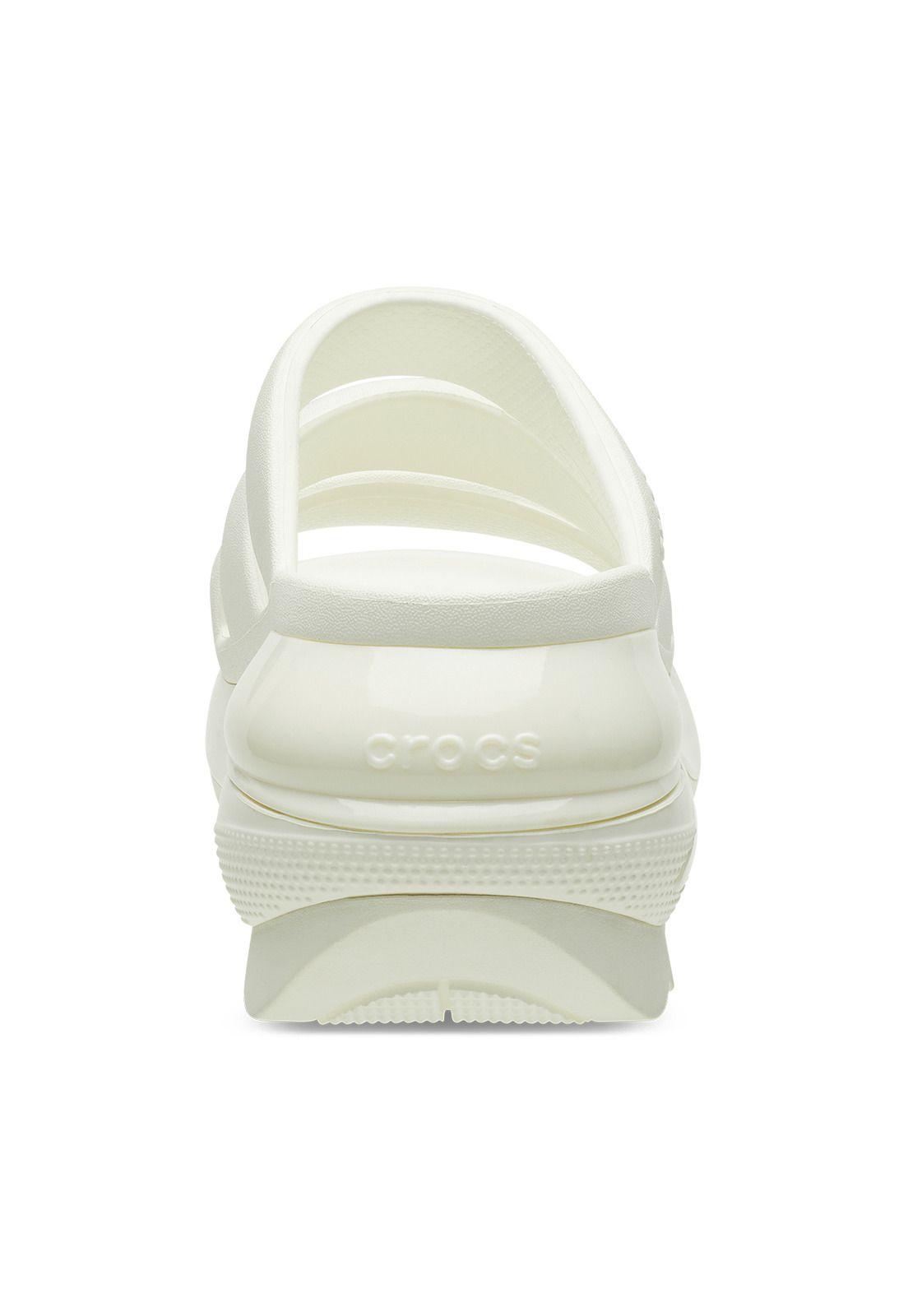 Sandalia Crocs Mujer Megacrush Tr Strap Blanco-7