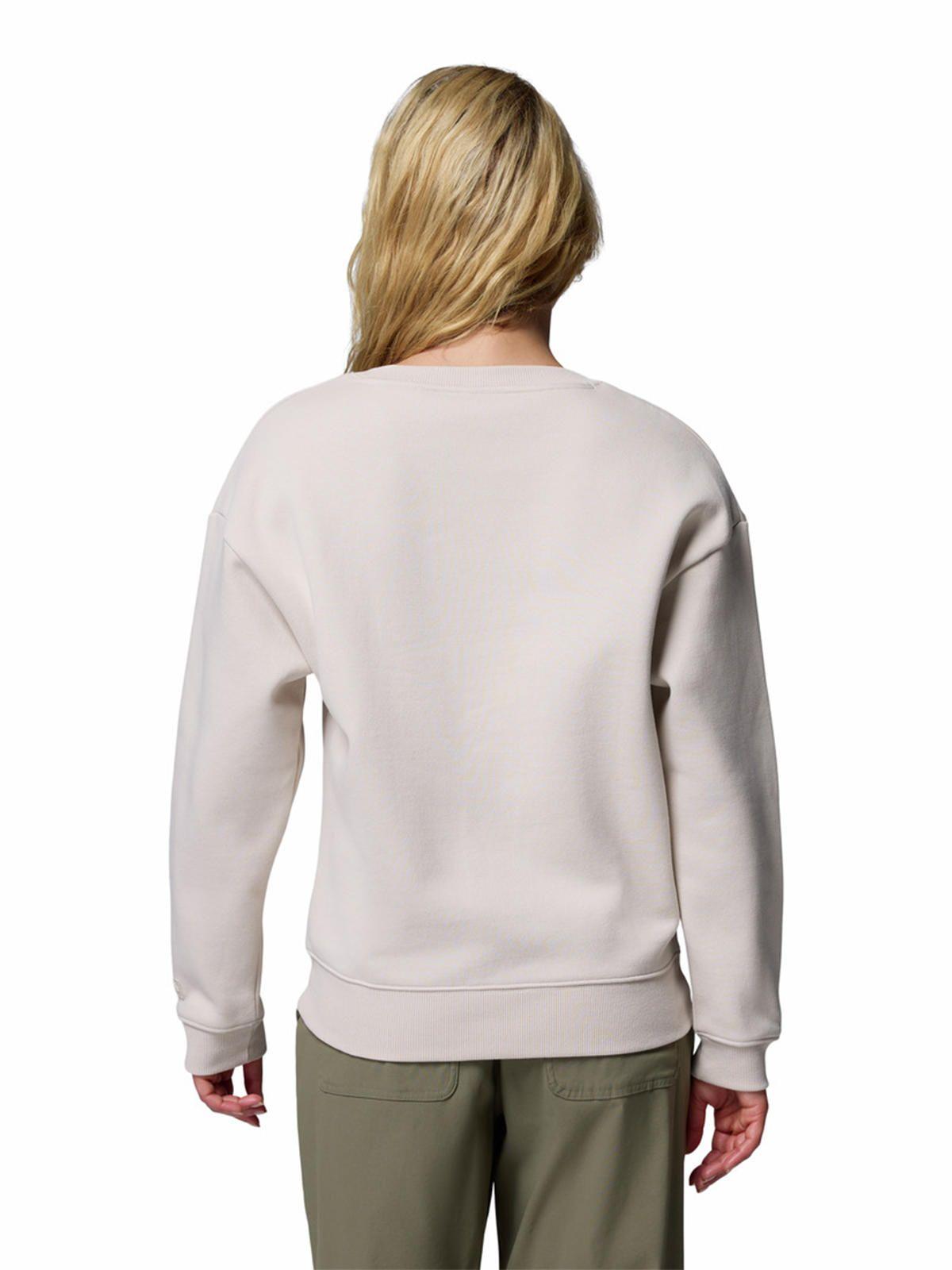 Poleron Mujer Meridian Creek Crew Gris-4