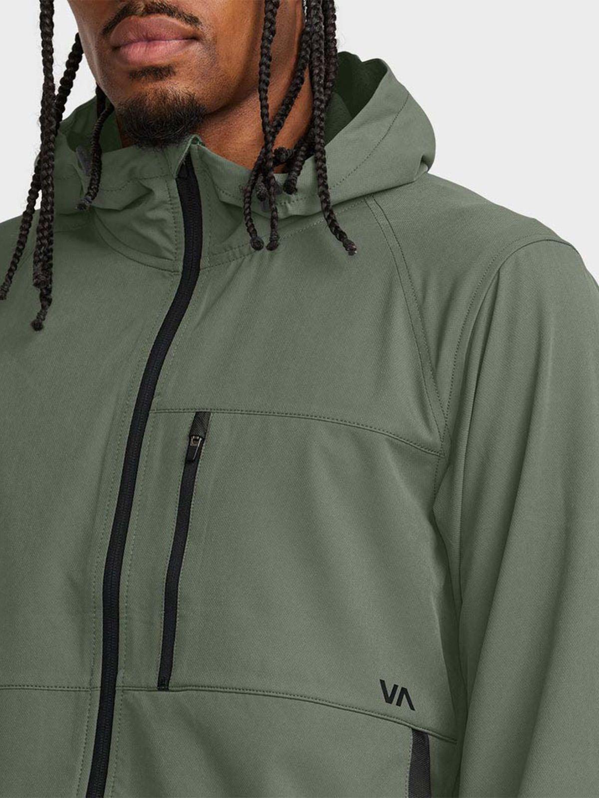 Chaqueta Hombre Yogger Jacket Verde Rvca-4
