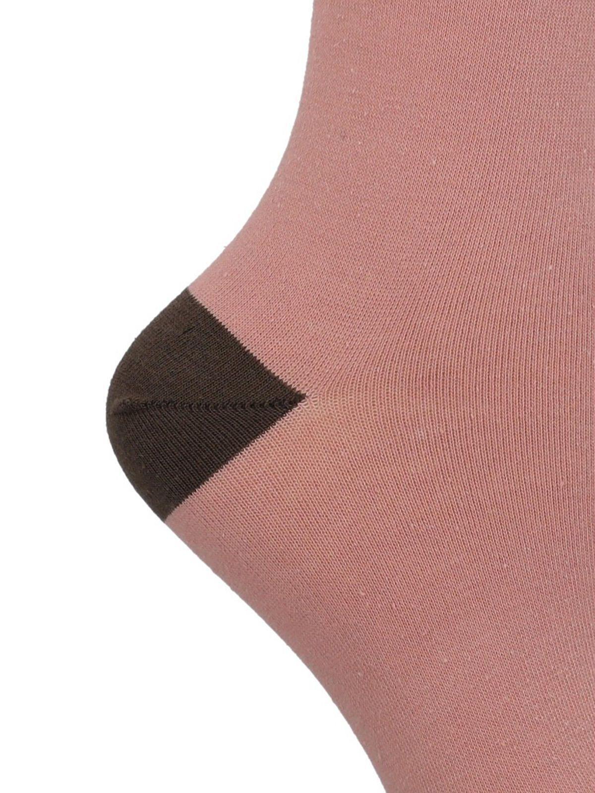 Calcetín Algodón Mujer C Cuff Classic Rosado-1