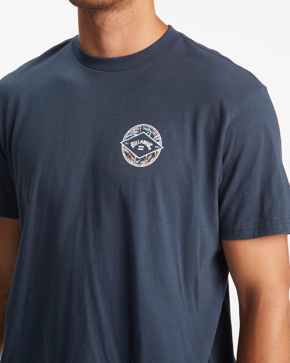 Polera M/C Hombre Rotor Arch Azul Marino-3