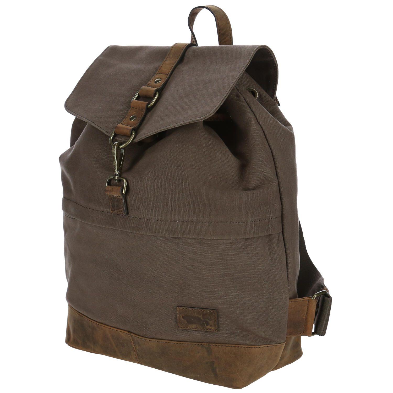 Mochila Cuero Leeds Back Café Hombre Rockford-1