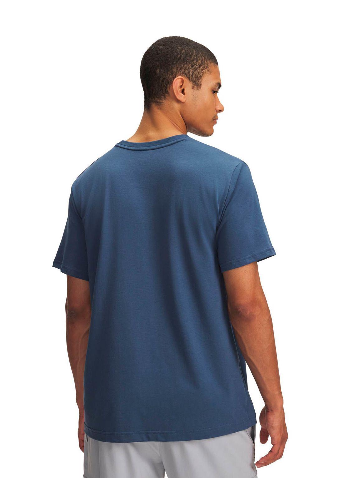 Polera Manga Corta Lifestyle para hombre Icon azul -1