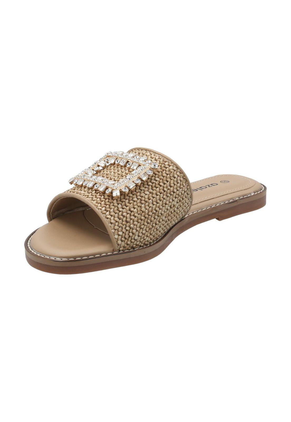 Sandalia Mujer Yan Camel-4
