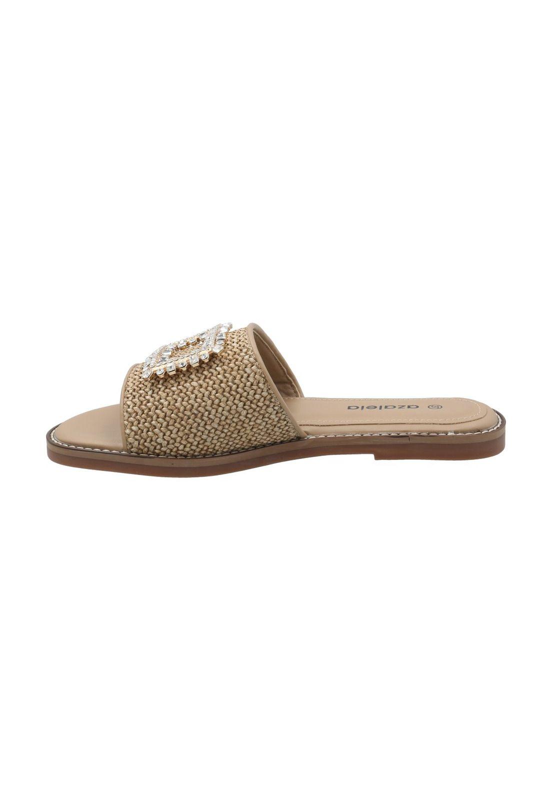 Sandalia Mujer Yan Camel-5