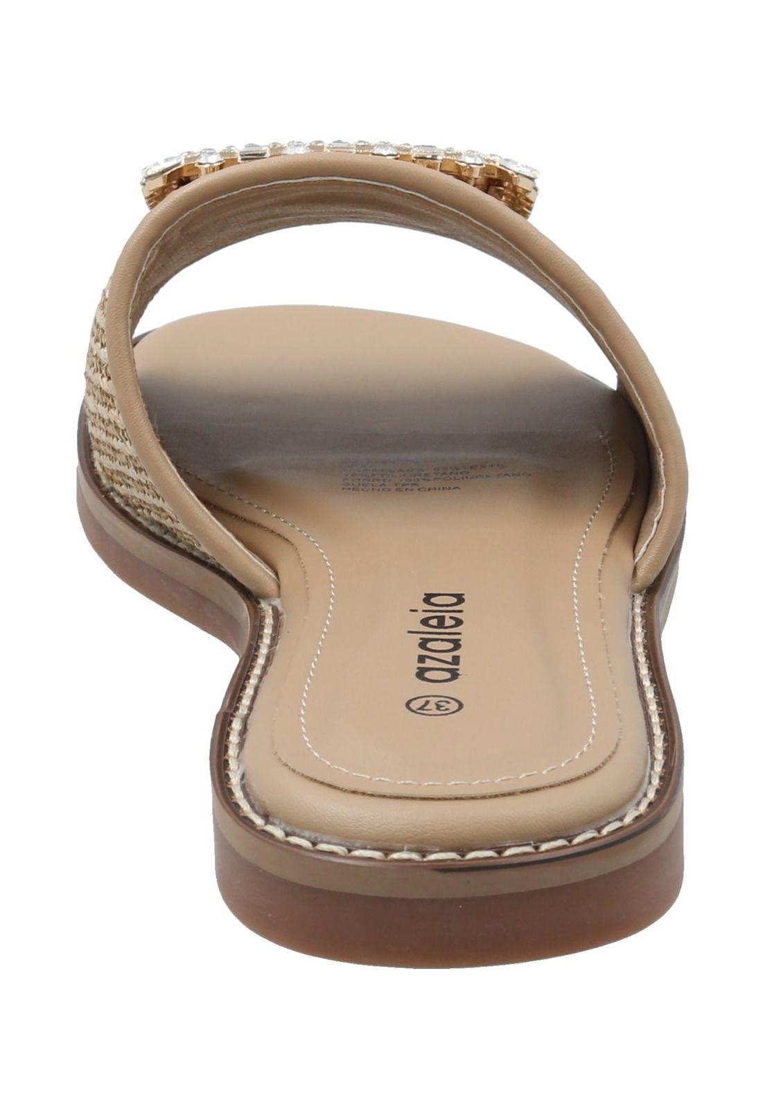 Sandalia Mujer Yan Camel-6