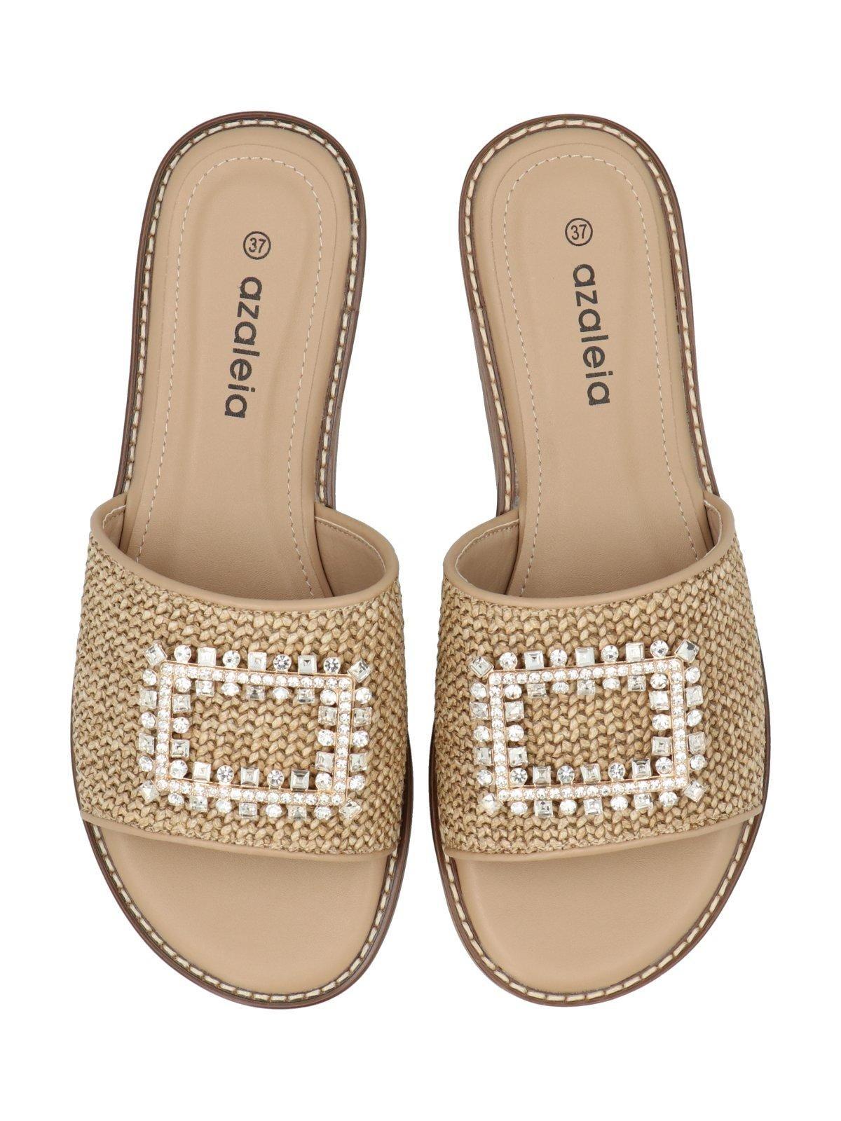 Sandalia Mujer Yan Camel-7