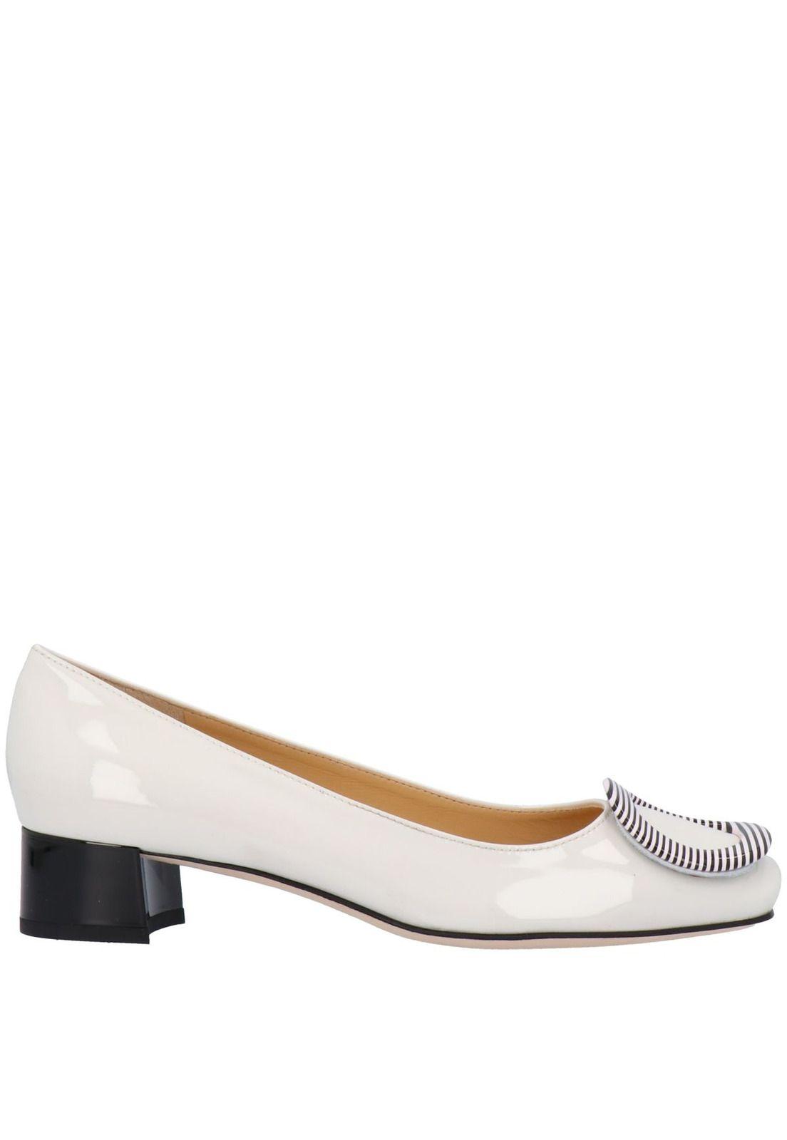 Zapato Mujer Cuero Fredrika Blanco-1