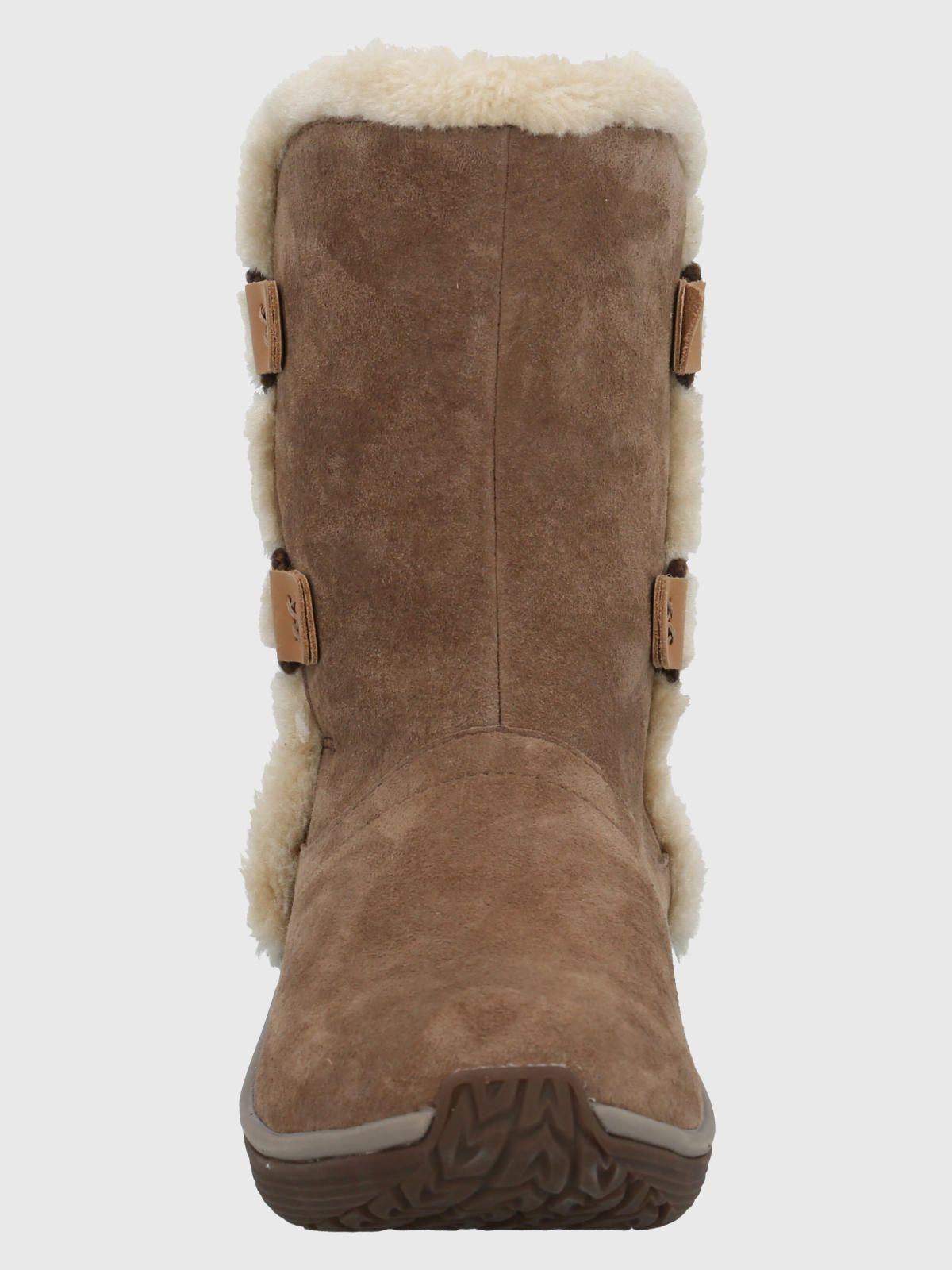 Bota Cuero Mujer Spinal Rug Bootie Café-3