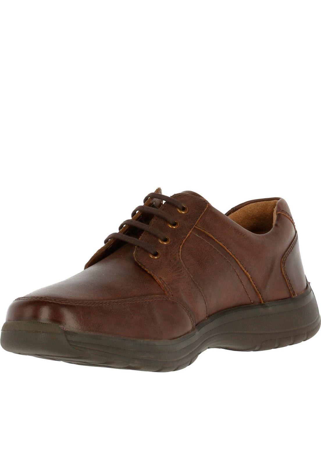 Zapato Cuero Leader Henson Burdeo-1