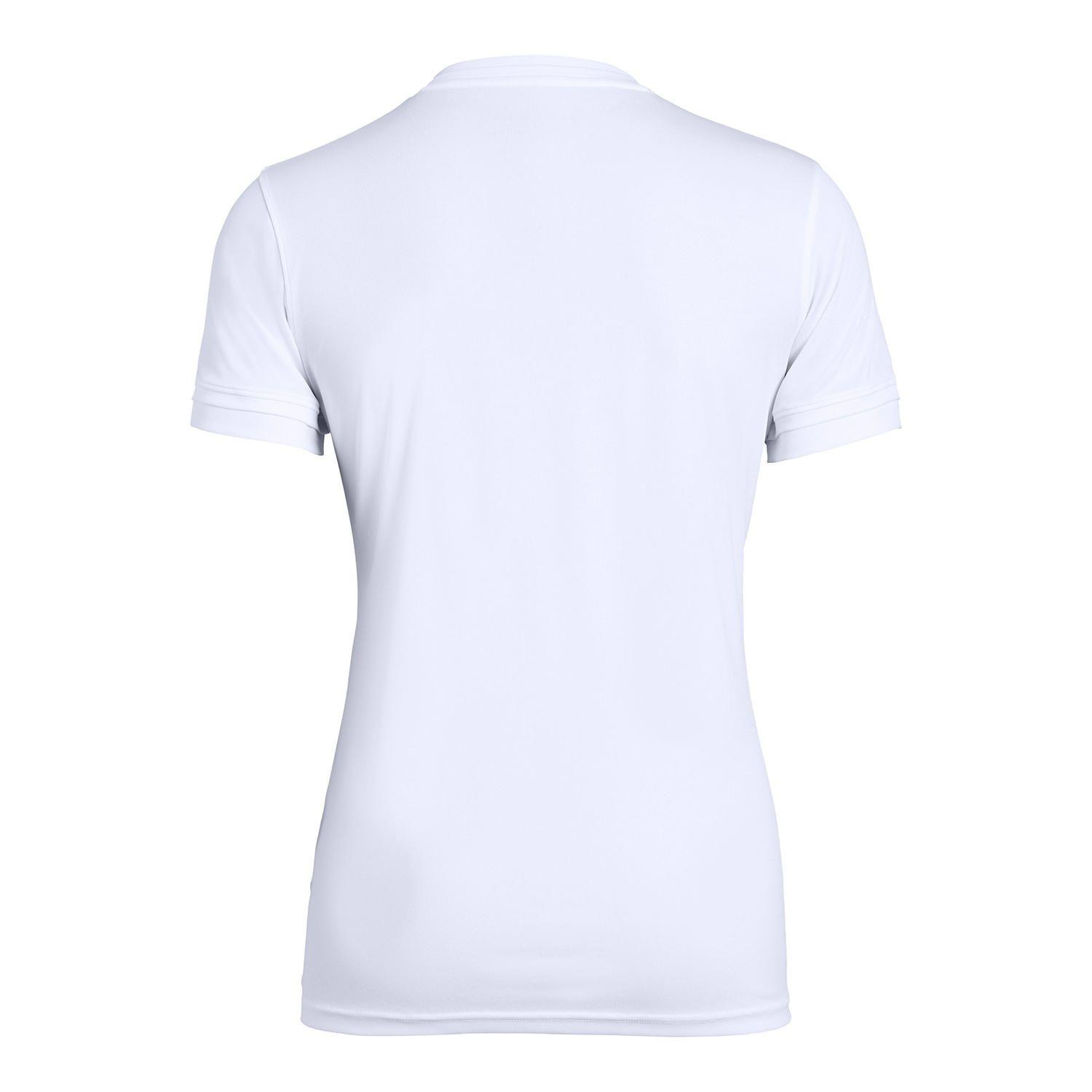 Polera UA Máquina 2.0 para mujer Blanco-1