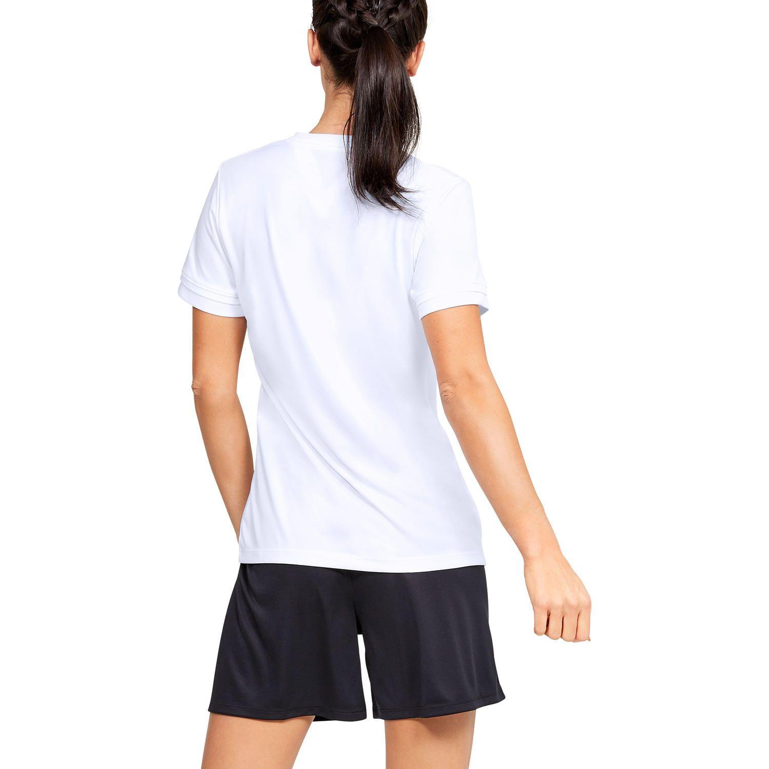 Polera UA Máquina 2.0 para mujer Blanco-4