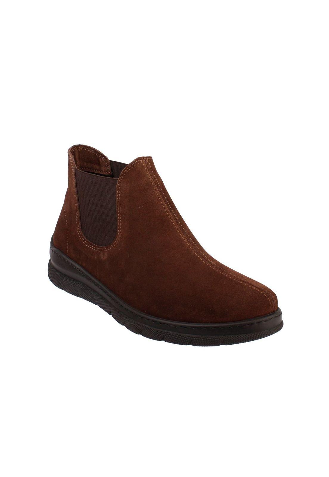 Botin Cuero Dolly Café-0