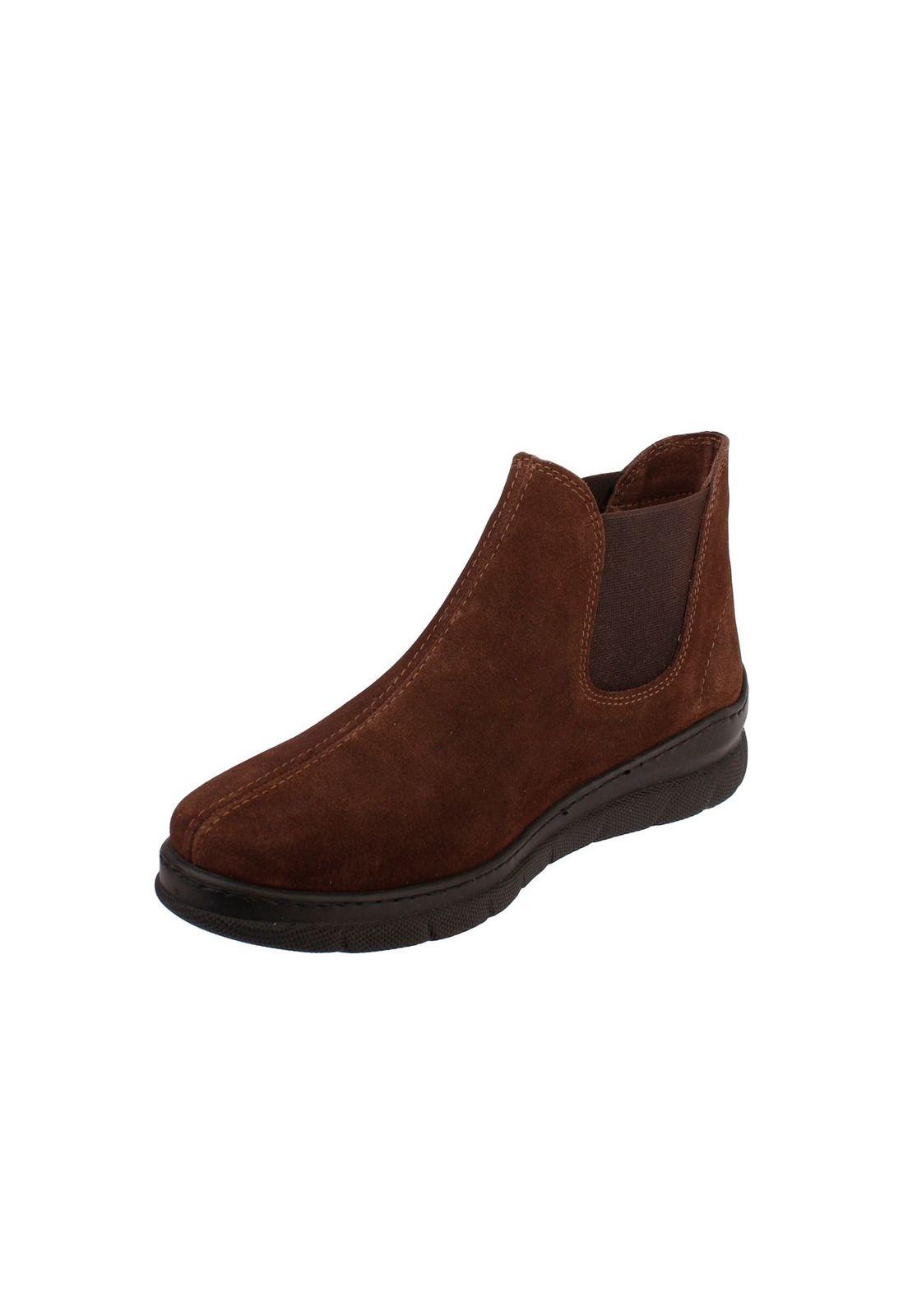 Botin Cuero Dolly Café-1