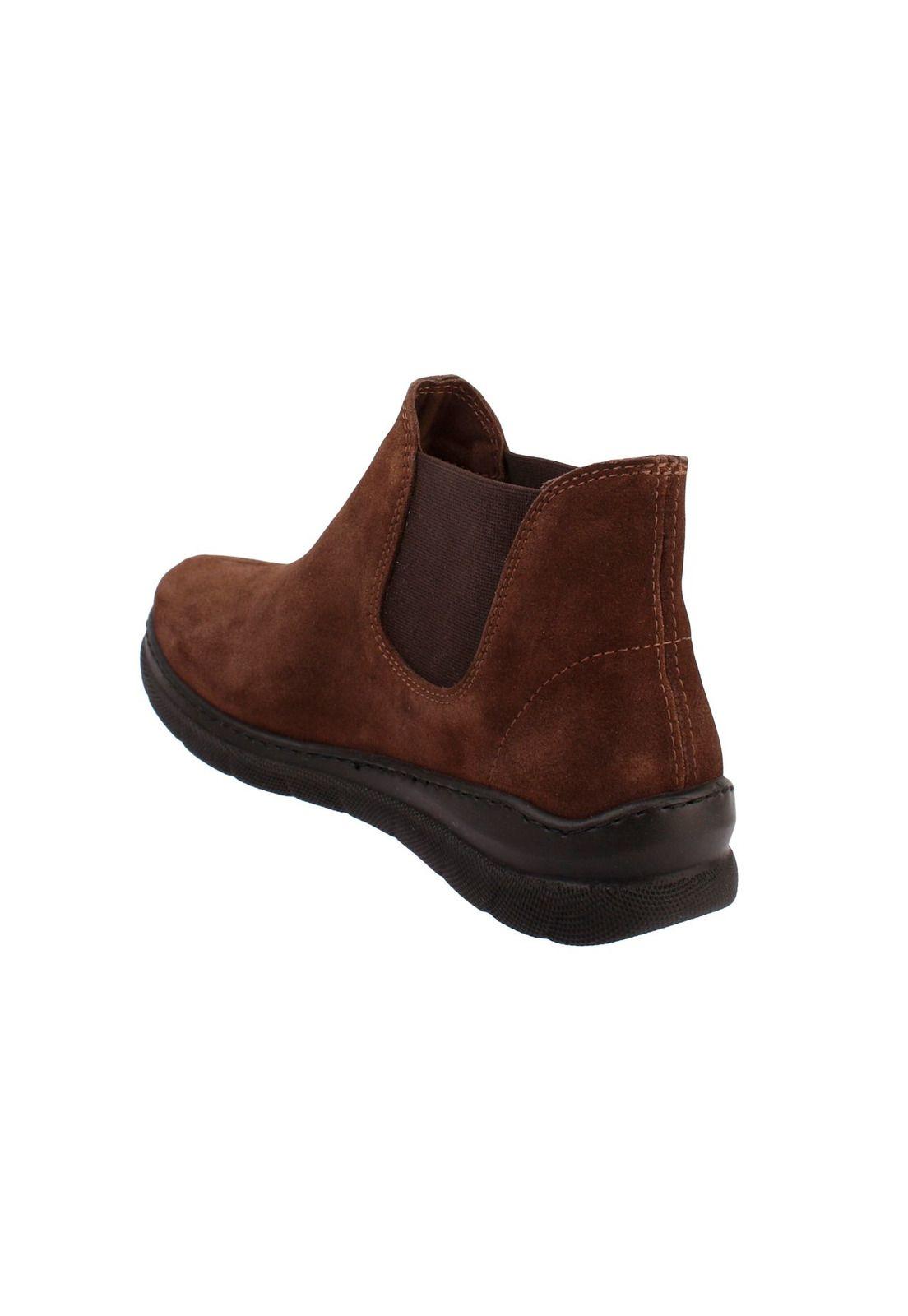 Botin Cuero Dolly Café-3