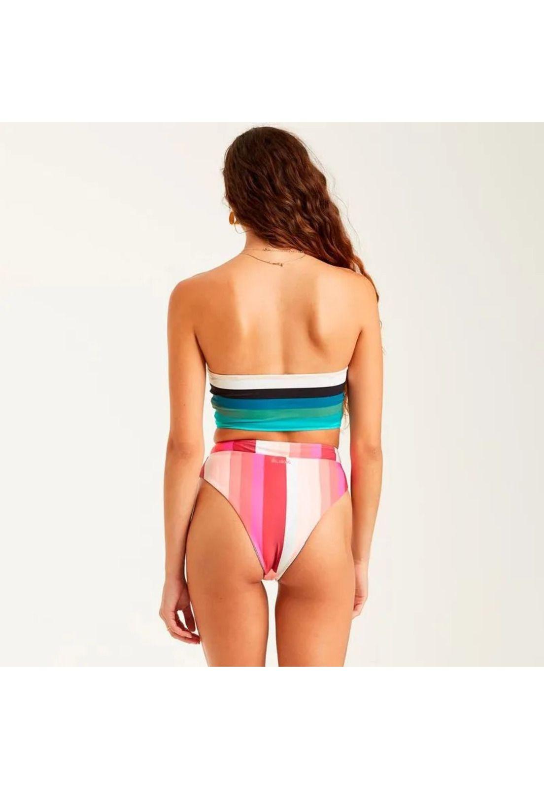 Bikini Sosten  Sol Stripes Sunny Multicolor Mujer-5