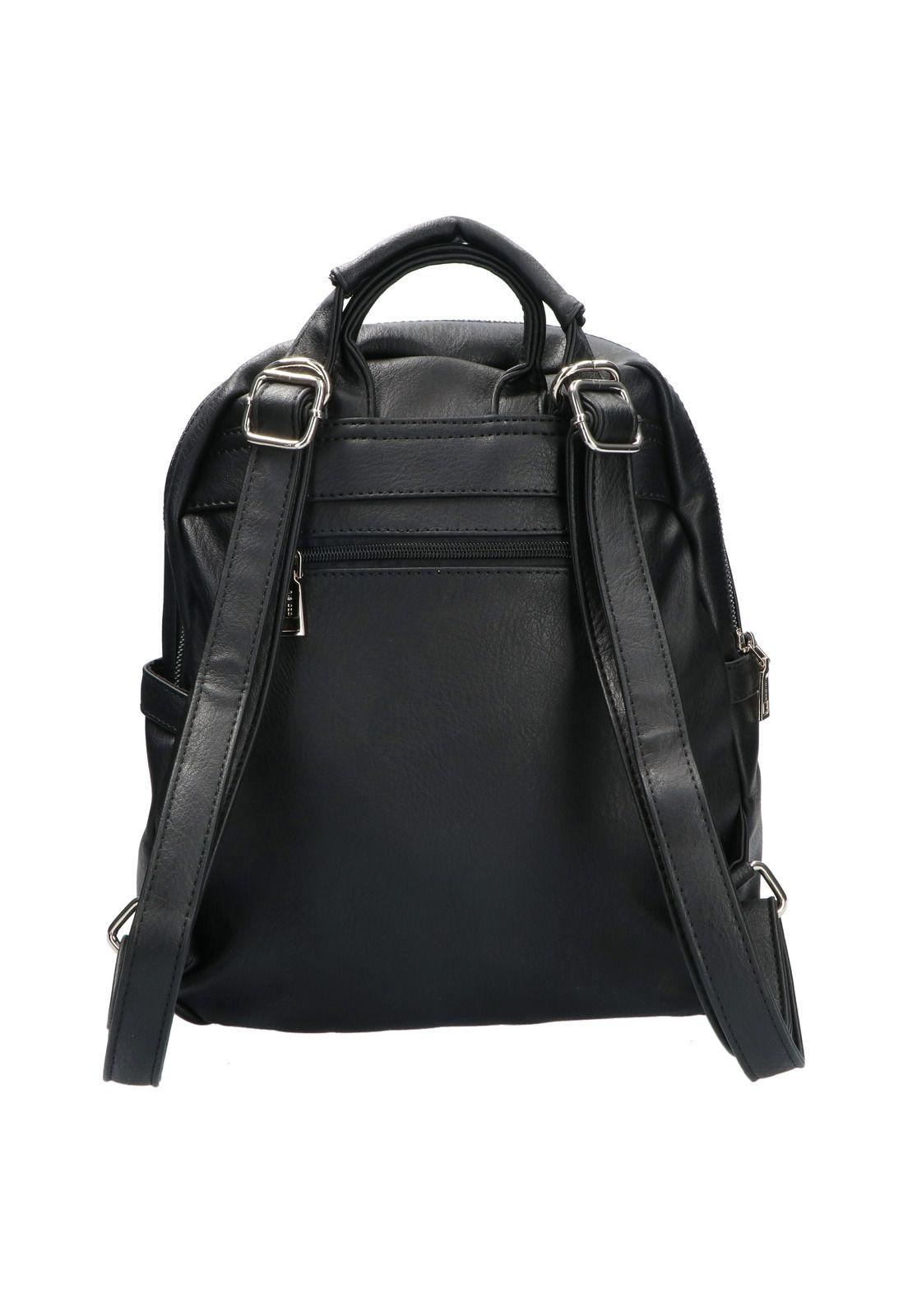 Mochila Convertible Mujer Jacky Negro-2