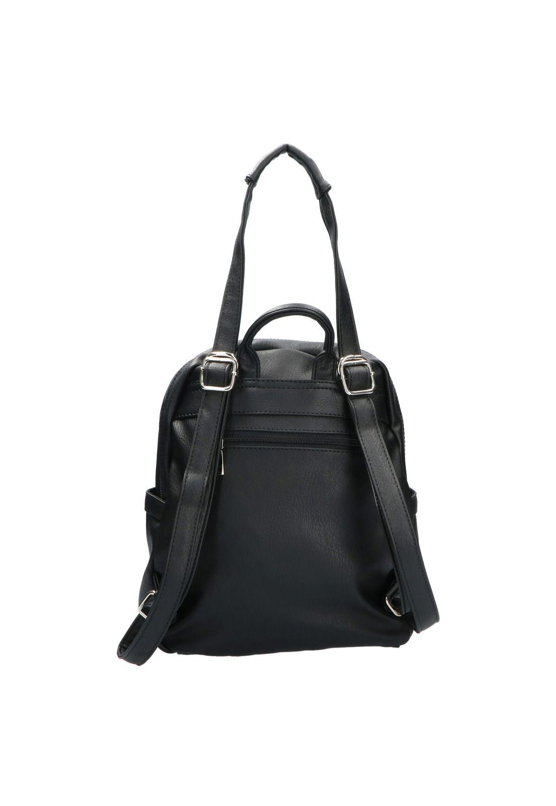 Mochila Convertible Mujer Jacky Negro-4