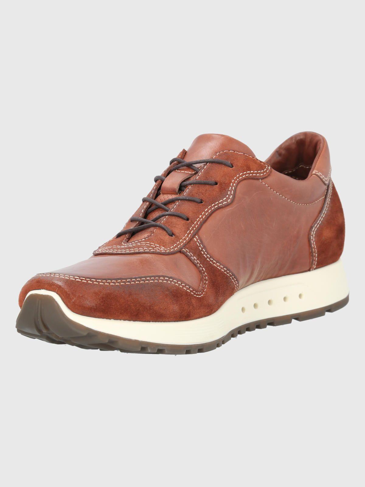 Zapatilla Cuero Café Hombre Paramus -3