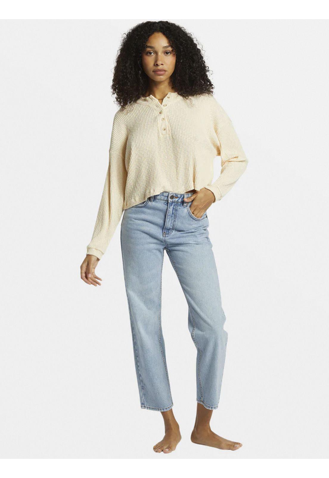 Sweater Mujer Good Catch Blanco-4